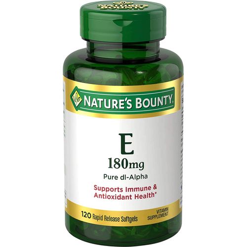 Nature’s Bounty Vitamin E 180 mg – 120 Softgels