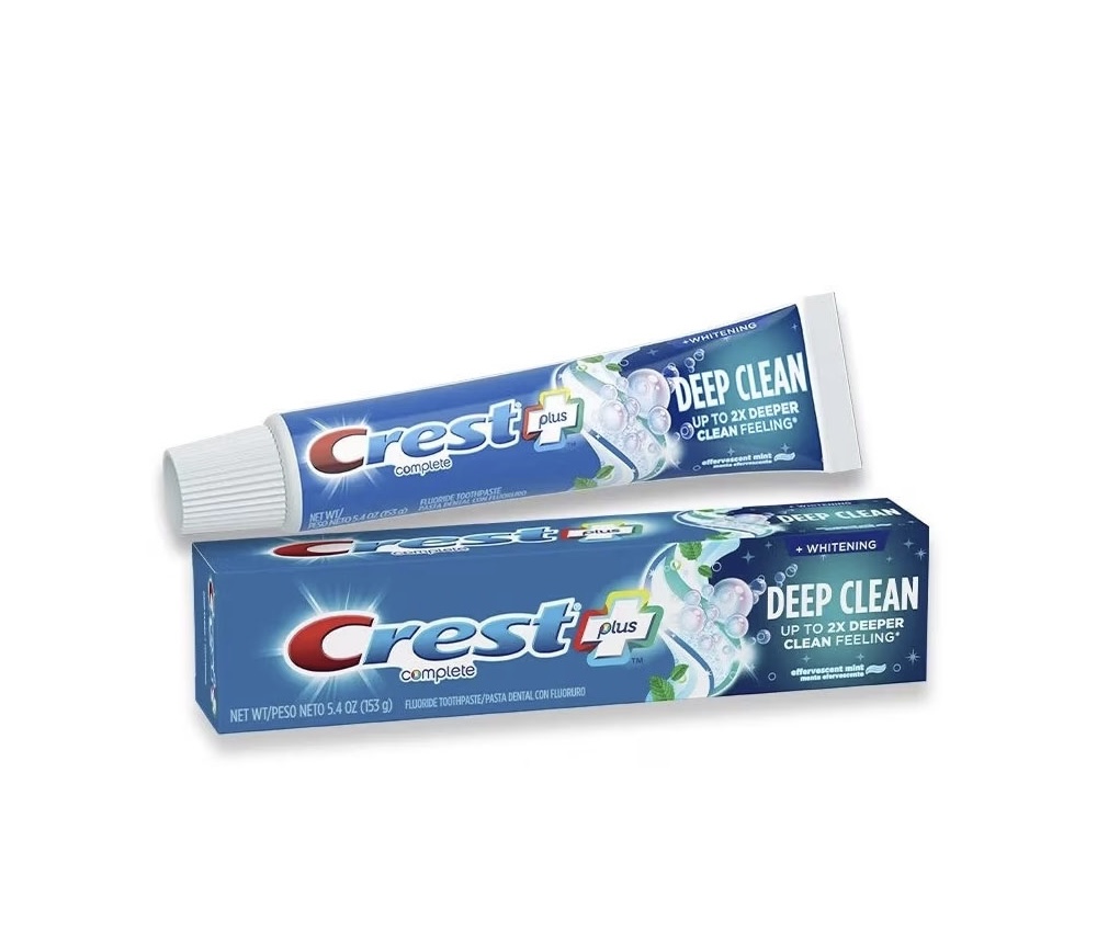Dentifrice Crest 3D White Plus Deep Clean 153g