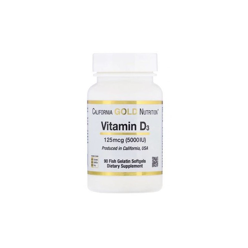 California Gold Nutrition Vitamin D3