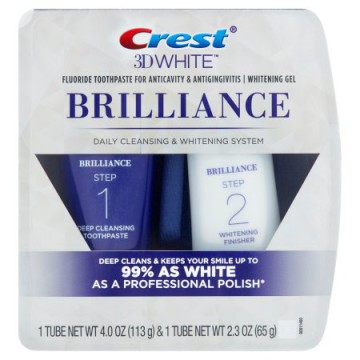 Crest 3d White Brilliance kit 2 step